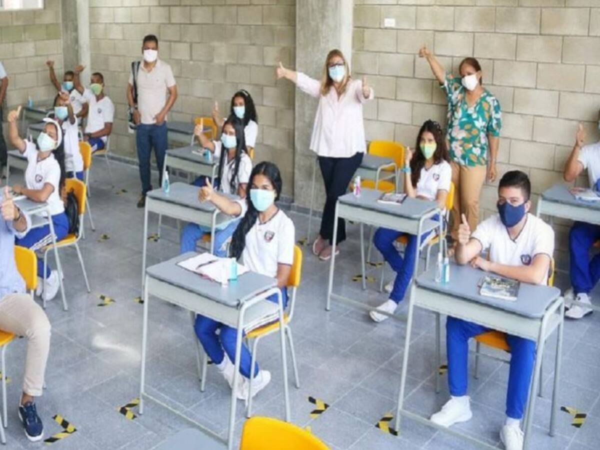 Barranquilla espera el retorno de 190.000 estudiantes a clases presenciales