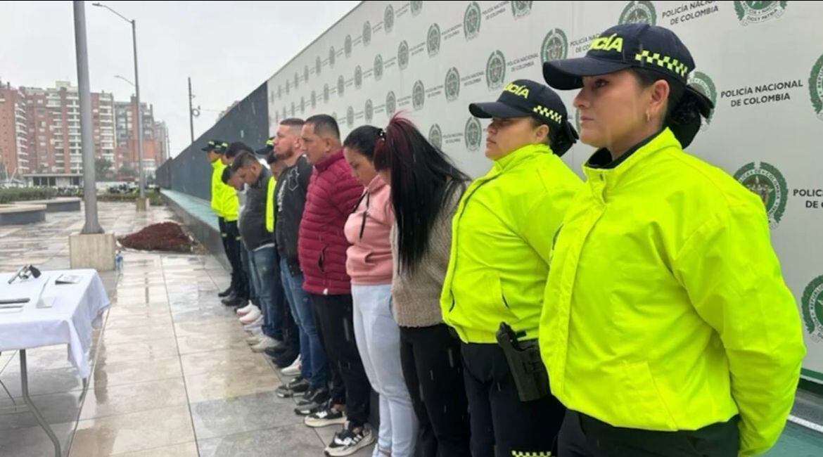 Desarticulan ‘Los Troyas’ distribuidores de marihuana en el sur de Bogotá. Foto: Secretaría de Seguridad.