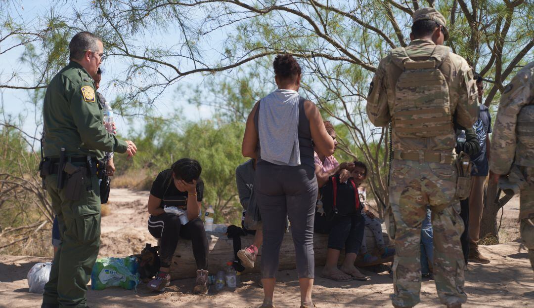 Migrantes rescatados