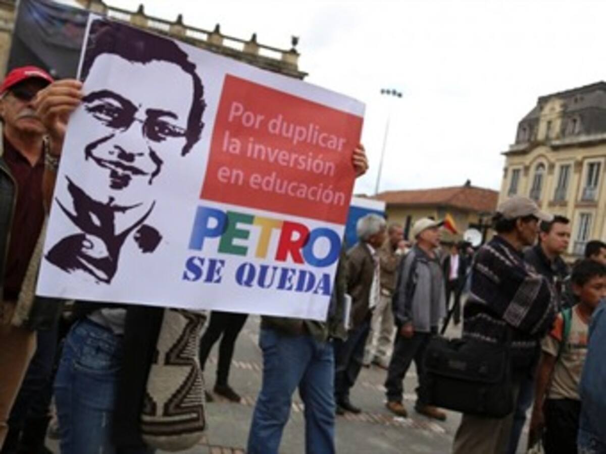 Así serán las marchas hoy en apoyo a Petro