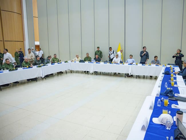 Consejo de seguridad en Cali / Fotografía: Joel González - Presidencia de la República