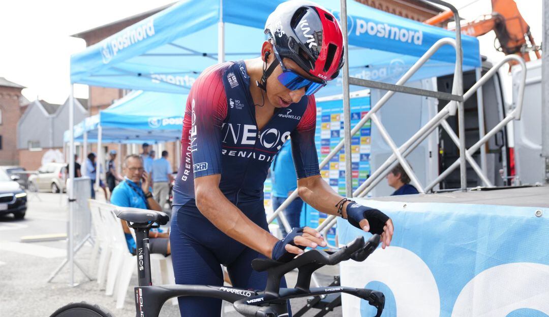 Egan Bernal volvió a la competencia tras más de 11 meses.