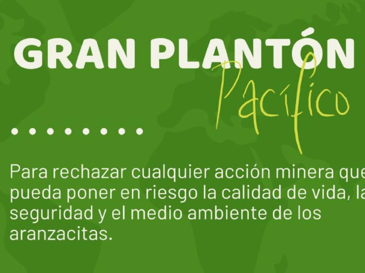 En Aranzazu realizarán un plantón pacífico en rechazo a acciones minera