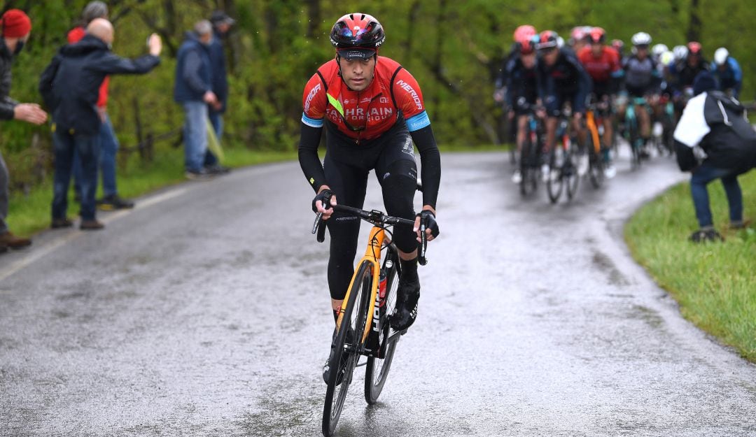 Mikel Landa, ciclista español del Bahrain Victorious