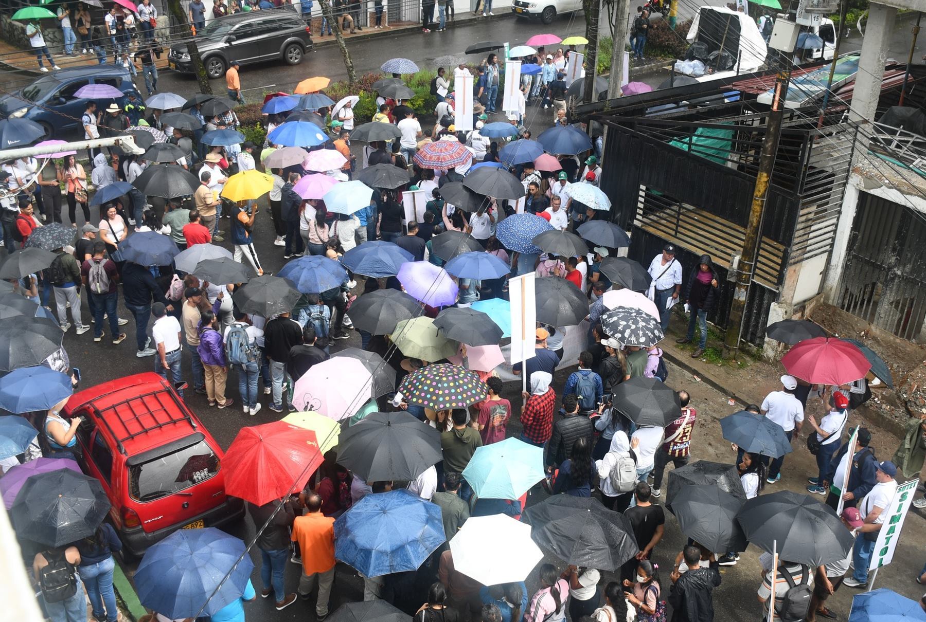 Movilización maestros del Tolima