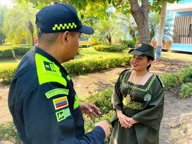 Patrullera se convierte en un símbolo ambulante de la cultura de la Guajira