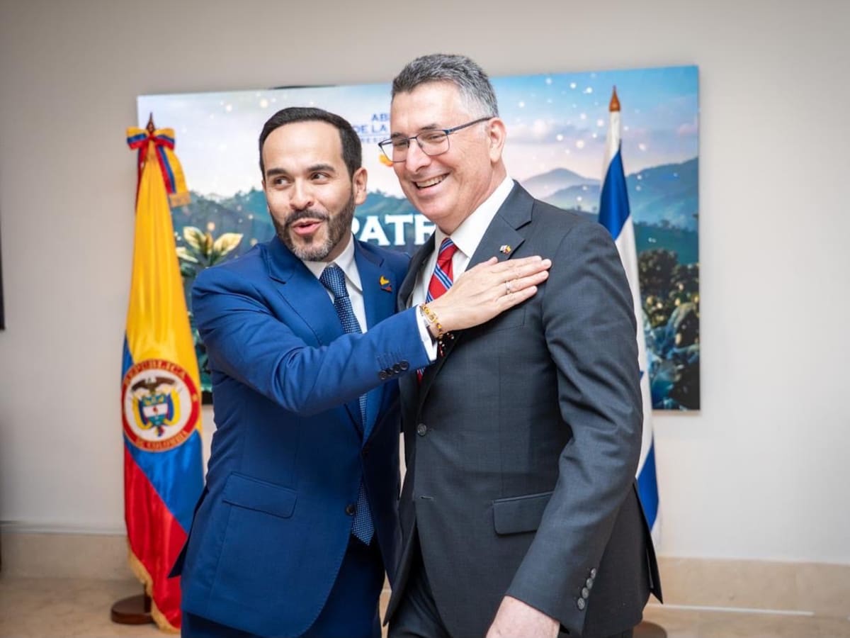 De La Espriella se reúne con canciller israelí antes de posesión presidencial