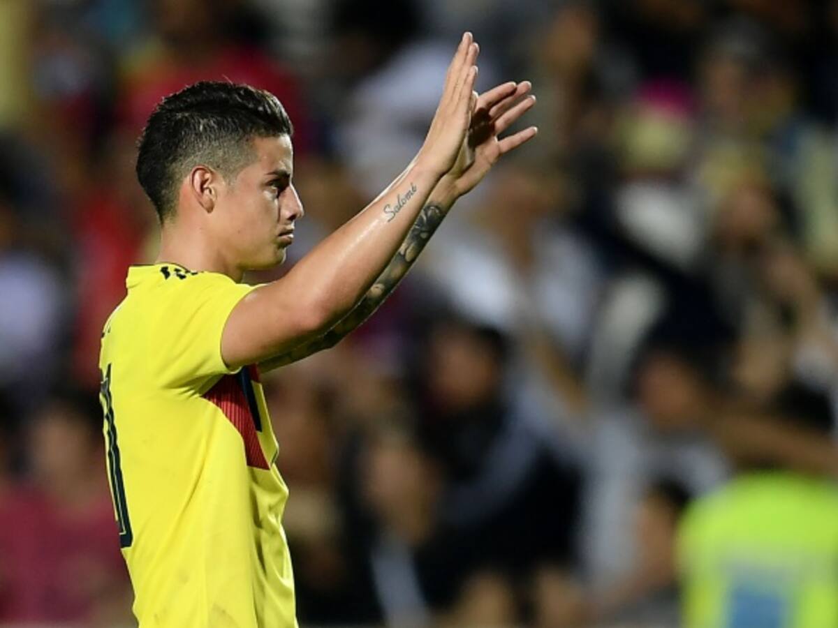 James: "Yo siempre quiero hacer cosas buenas, ayudar a la Selección"