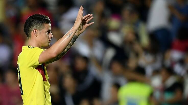 James: "Trato de hacer cosas buenas, de ayudar a la Selección"