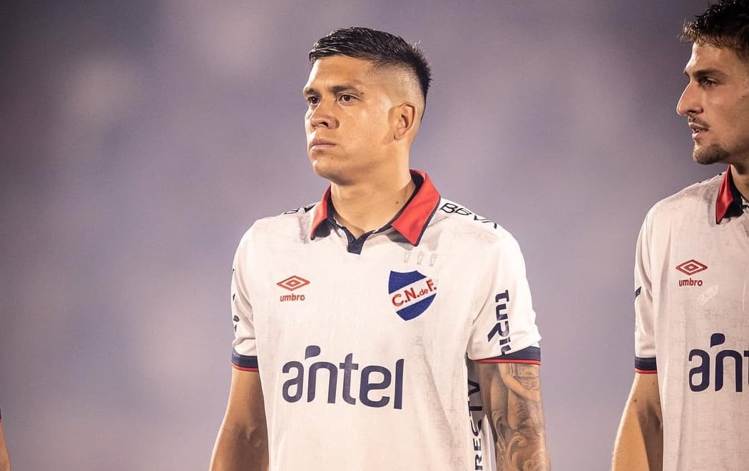 Julián Millán, defensa colombiano que juega en Nacional de Uruguay