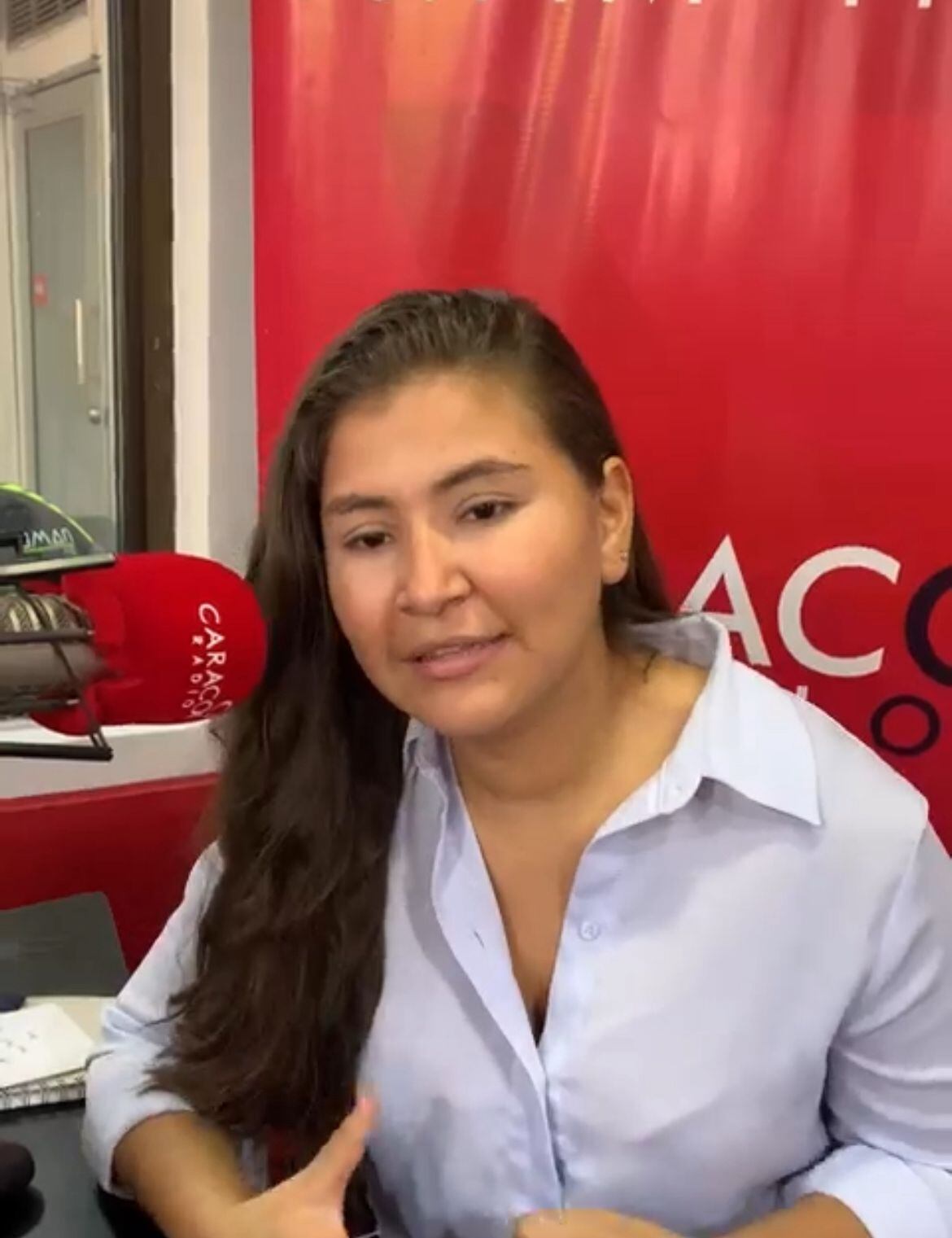 Andrea Vargas llega al concejo de Barranquilla./ Foto: Caracol Radio