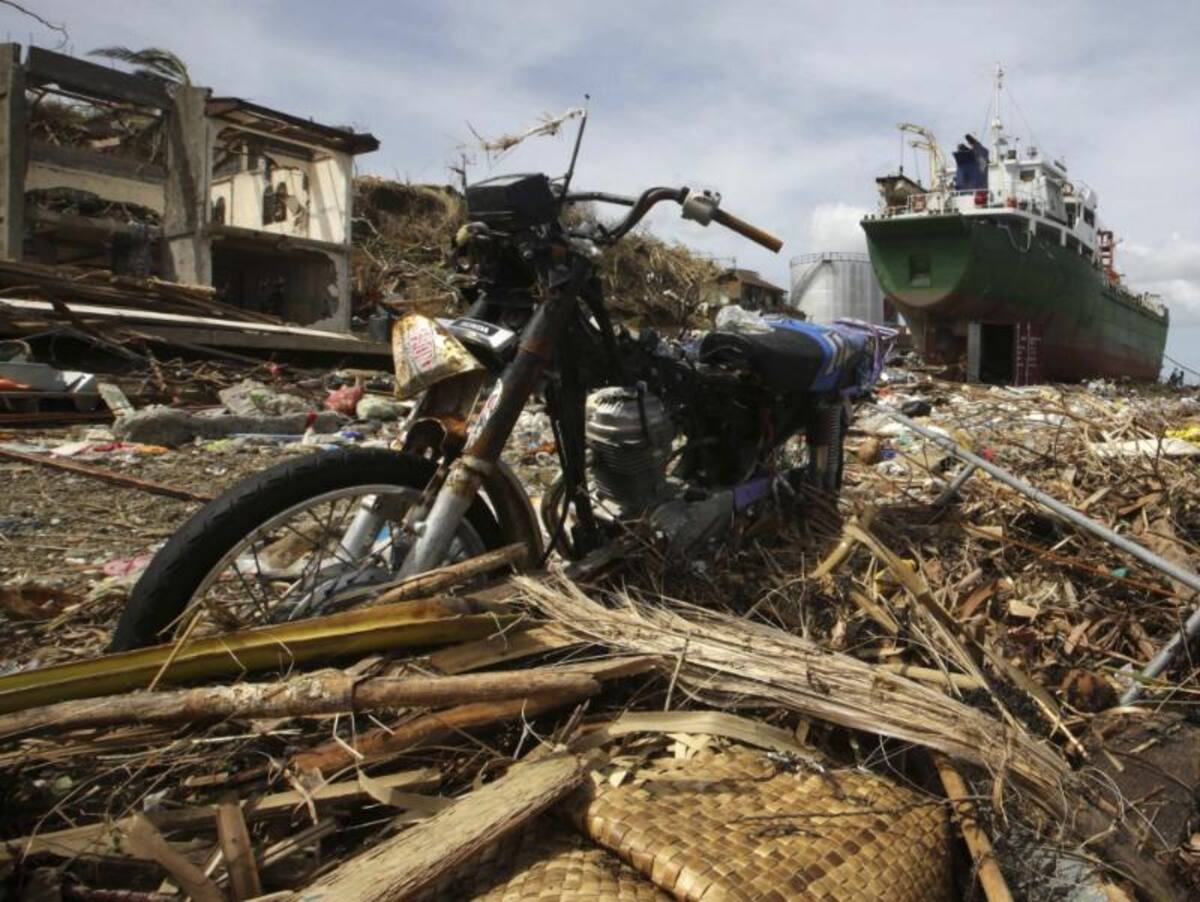 Aspectos de las zonas devastadas por el tifón que durante el fin de semana azotó a Filipinas, hecho que movió a la comunidad internacional a enviar ayuda a millones de afectados.