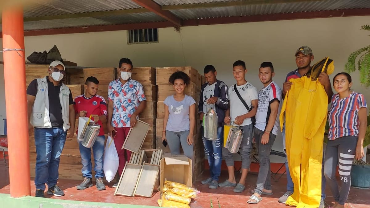 La Liga de las Abejas, una oportunidad para jóvenes campesinos en los Montes de María