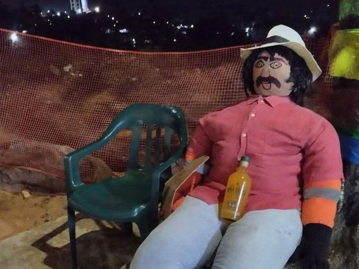 Autoridades alertan sobre los riesgos por la quema de muñecos de Año Viejo en Antioquia