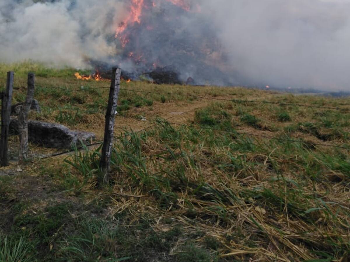 Alerta roja de probabilidad de incendios en 3 municipios de Caldas