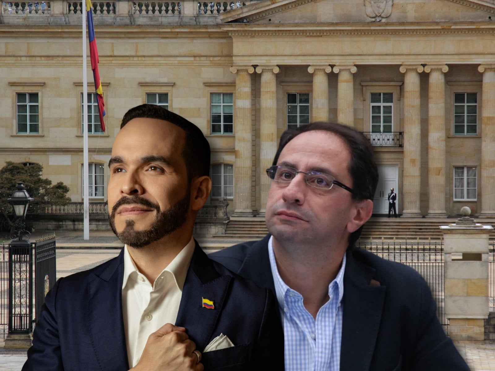 Abelardo de la Espriella y José Manuel Restrepo. Fotos: suministradas.