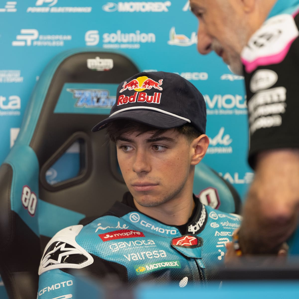 Así le fue a David Alonso en la prueba clasificatoria del Gran Premio de Italia en Moto2
