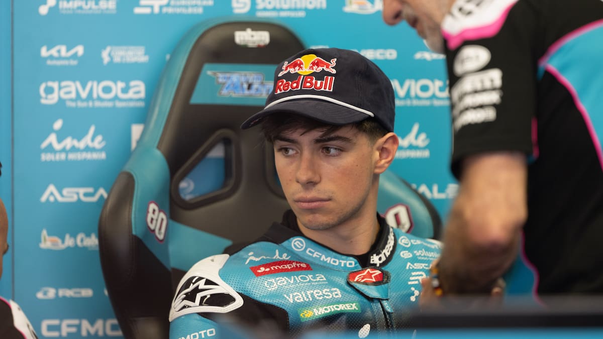Así le fue a David Alonso en la prueba clasificatoria del Gran Premio de Italia en Moto2