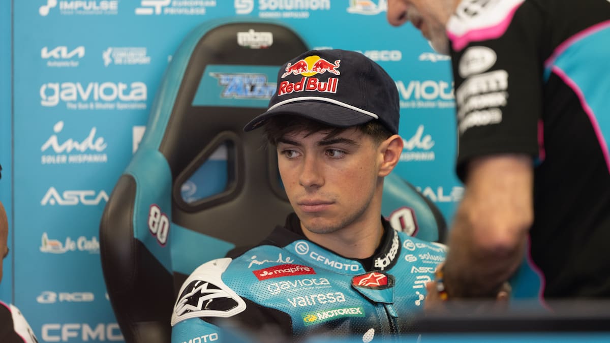 Así le fue a David Alonso en la prueba clasificatoria del Gran Premio de Italia en Moto2