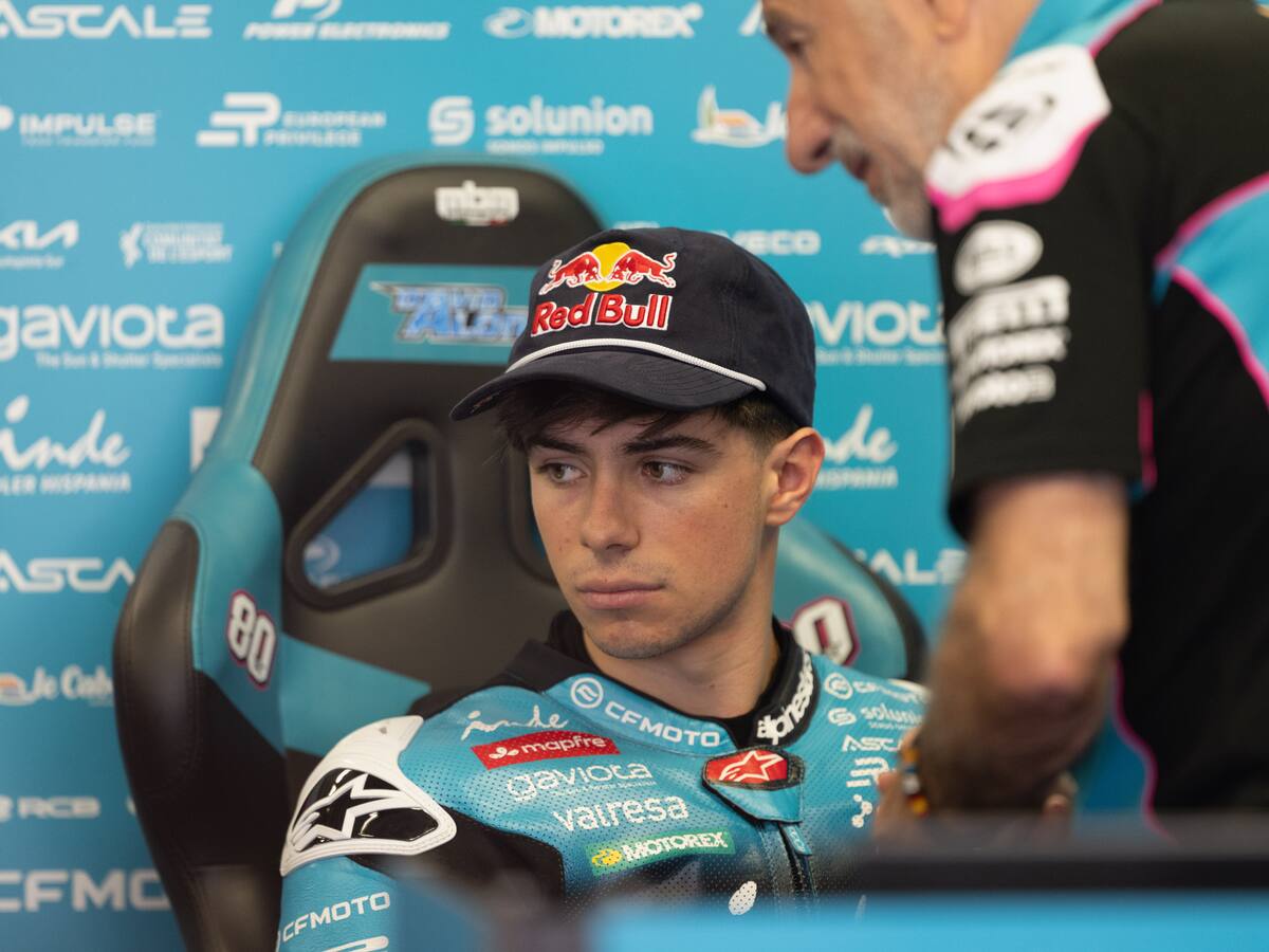 Así le fue a David Alonso en la prueba clasificatoria del Gran Premio de Italia en Moto2