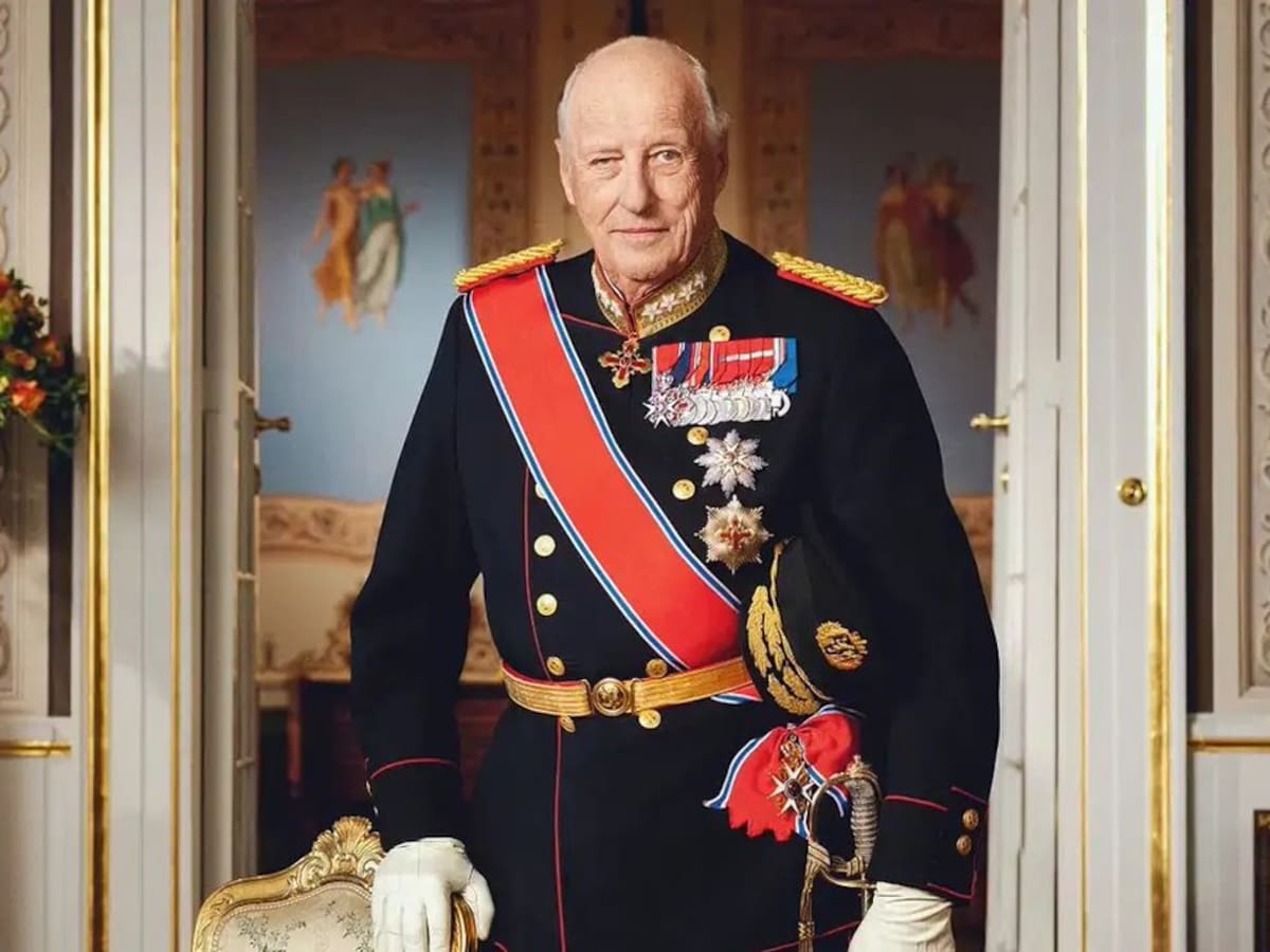 Muere el rey de Noruega Harald V a los 89 años