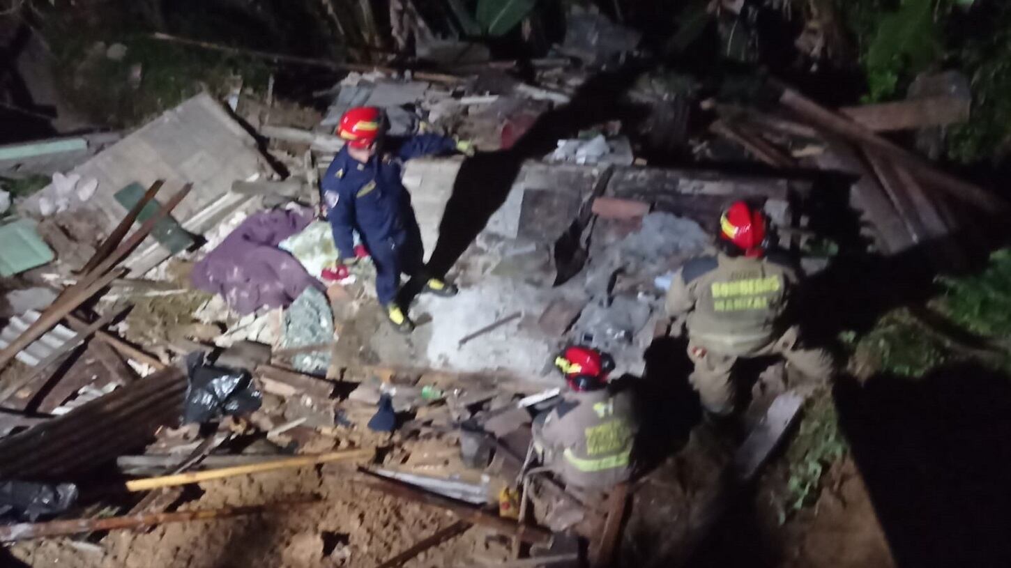 Crédito: Cuerpo Oficial de Bomberos de Manizales.