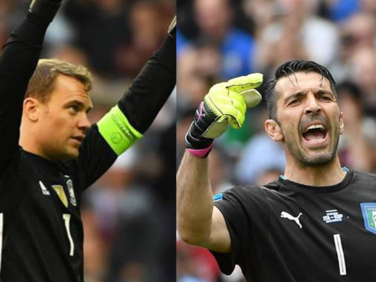 Neuer y Buffon, dos guapos porteros de las selecciones que disputan el paso a semifinal