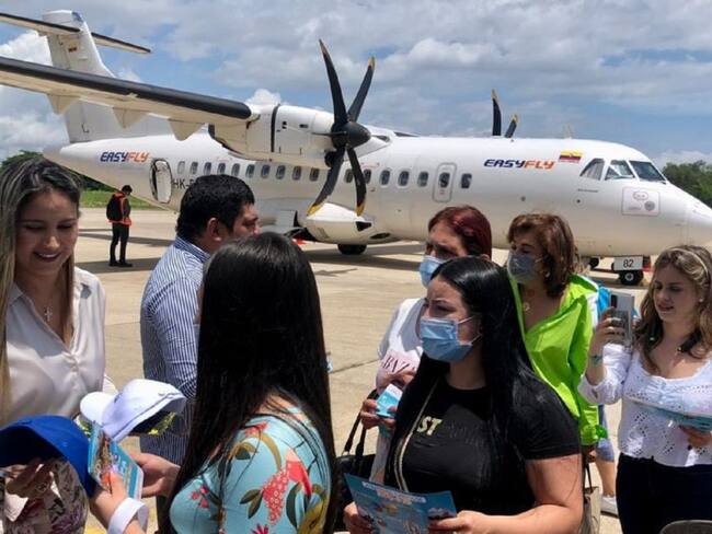 Inauguran nueva ruta Medellín -Tolú- Medellín operada por de EasyFly