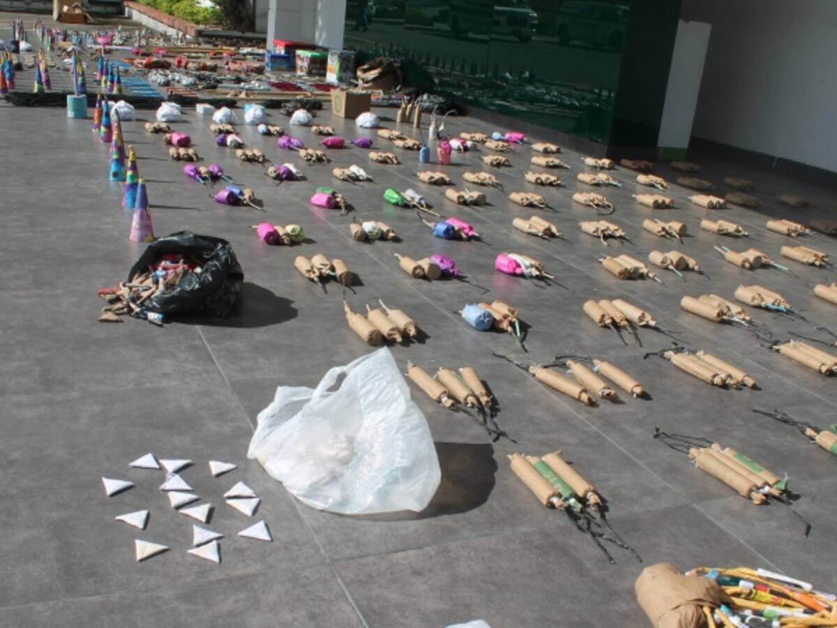 Otra tonelada de pólvora incautó la Policía en el norte del Cauca