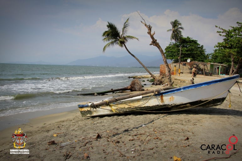 Erosión costera en Ciénaga, Magdalena 