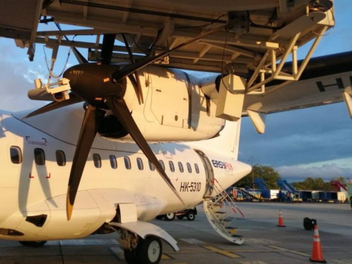 VIDEO: El incidente de un avión en Palonegro