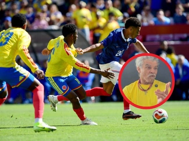 El Pibe Valderrama opinó sobre la derrota de Colombia 1-3 ante Francia / Getty Images.