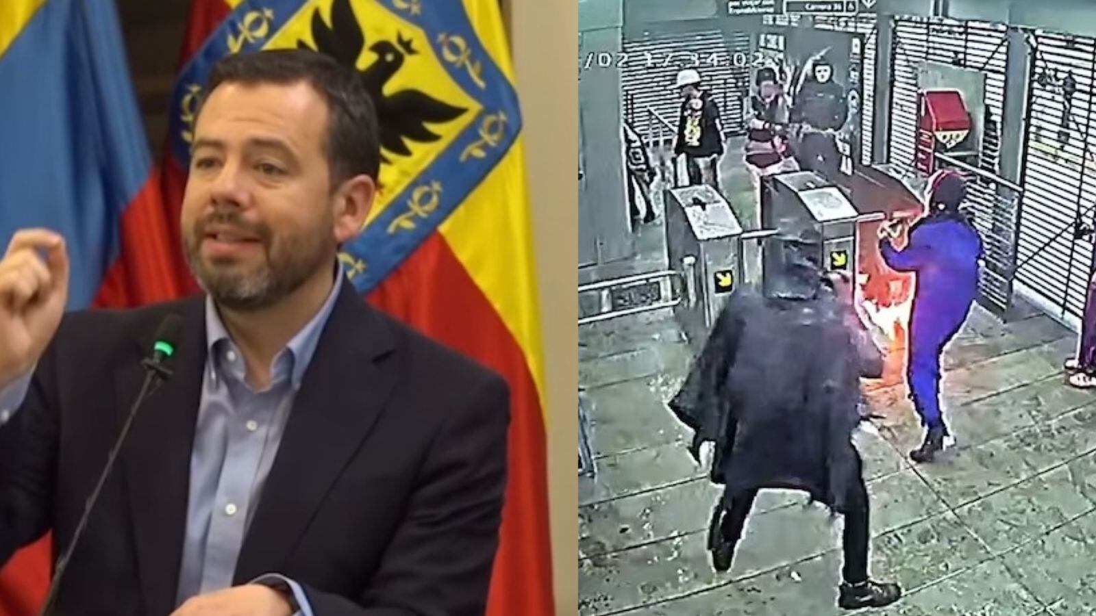 Alcalde Galán dice que no tendrá tregua con vándalos que dañen la ciudad.