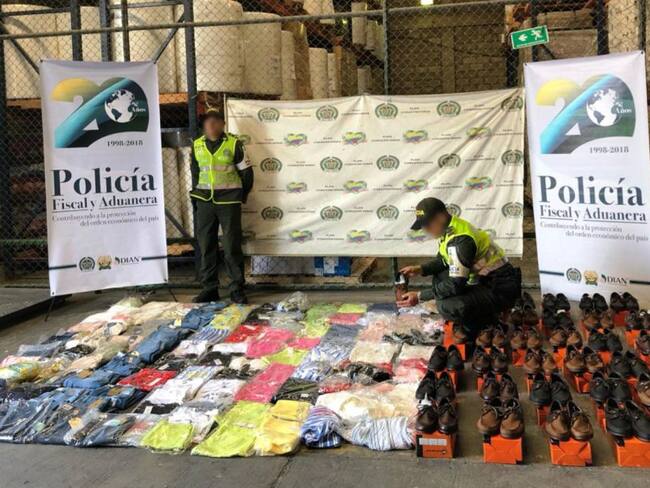 210 millones de pesos en contrabando incautados en Cartagena en julio