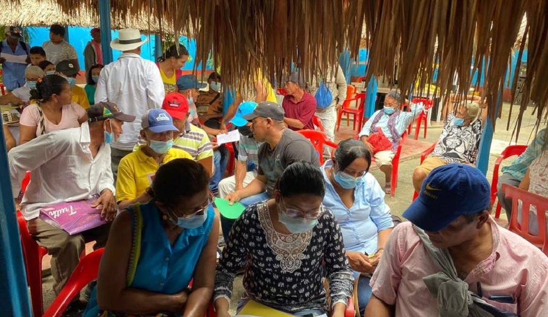 Jornada de fortalecimiento en Playón comunal del Vichal, Cereté (Córdoba).