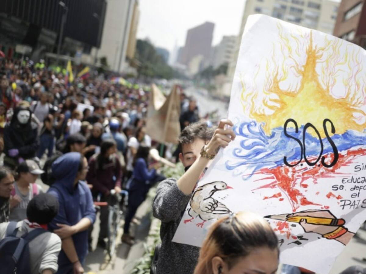 Así avanzan las marchas de estudiantes y centrales obreras en el país
