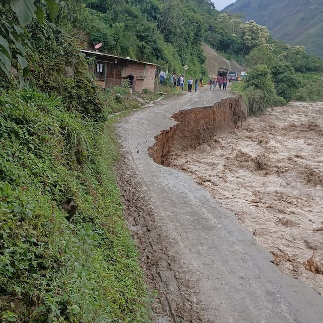 Lluvias dejan incomunicados a Norte de Santander y Arauca. / Foto: Cortesía.