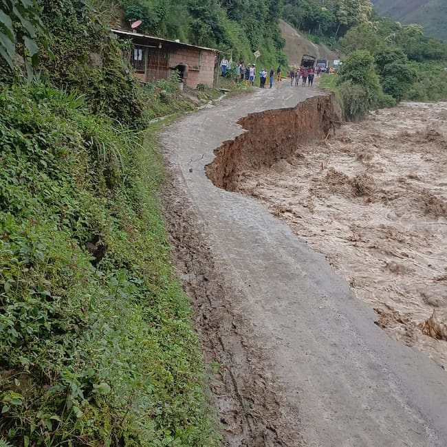 Lluvias dejan incomunicados a Norte de Santander y Arauca. / Foto: Cortesía.