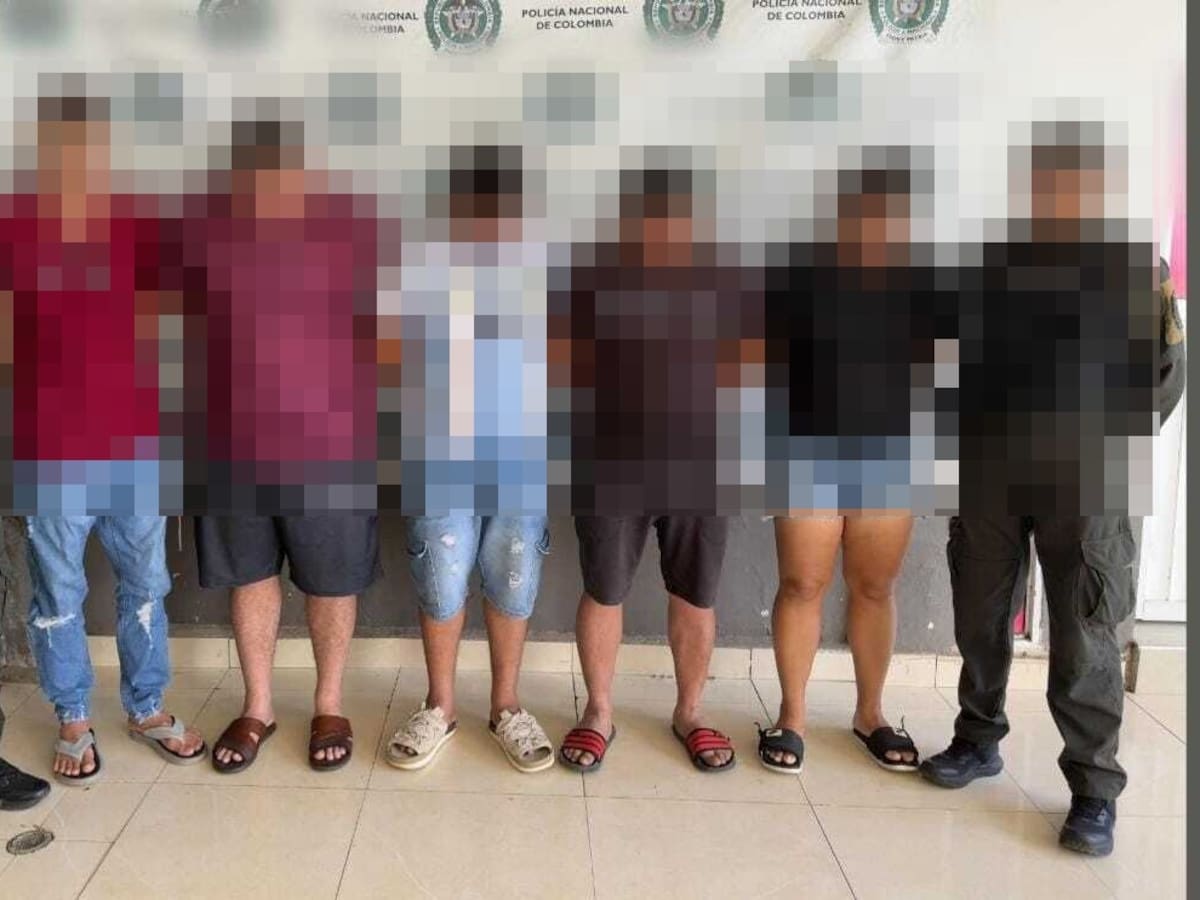 Cinco capturados por presuntas extorsiones en los Montes de María