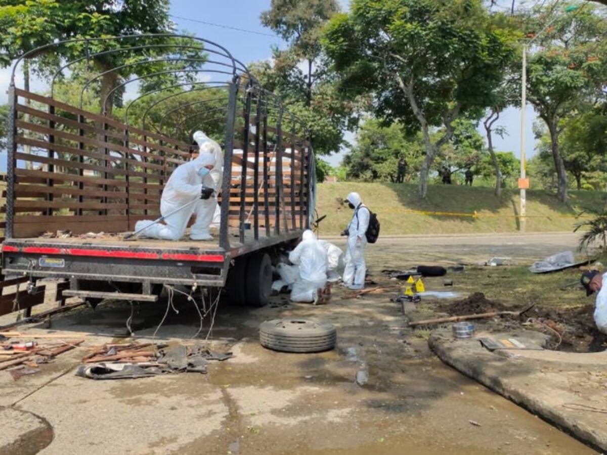 “Nos activaron una bomba”: relato de policía tras ataque en Cali