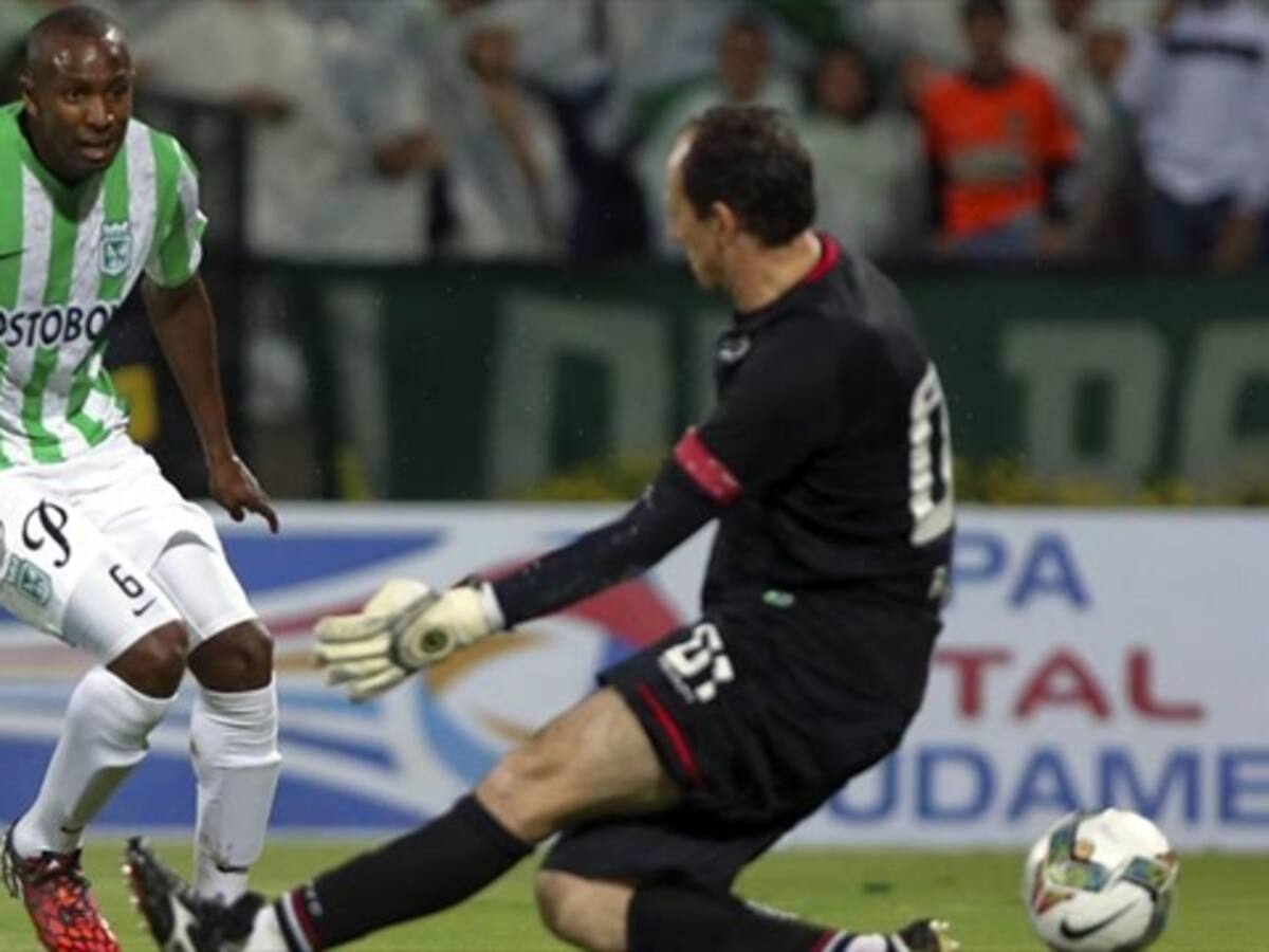 Repase los números entre Atlético Nacional y Sao Paulo