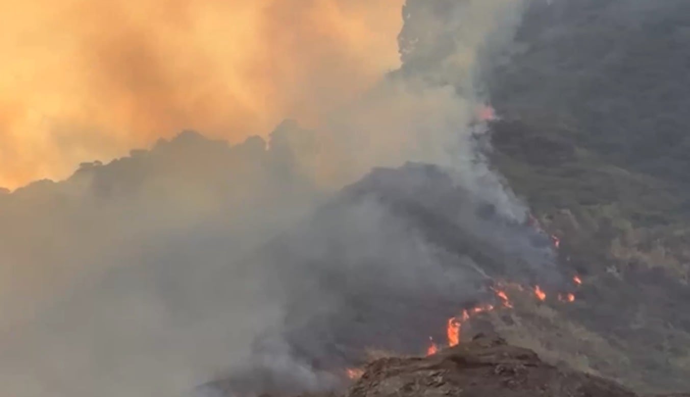 Incendio forestal en Yumbo afecta más de 587 hectáreas. Ahora es subterráneo y se reactivó un foco