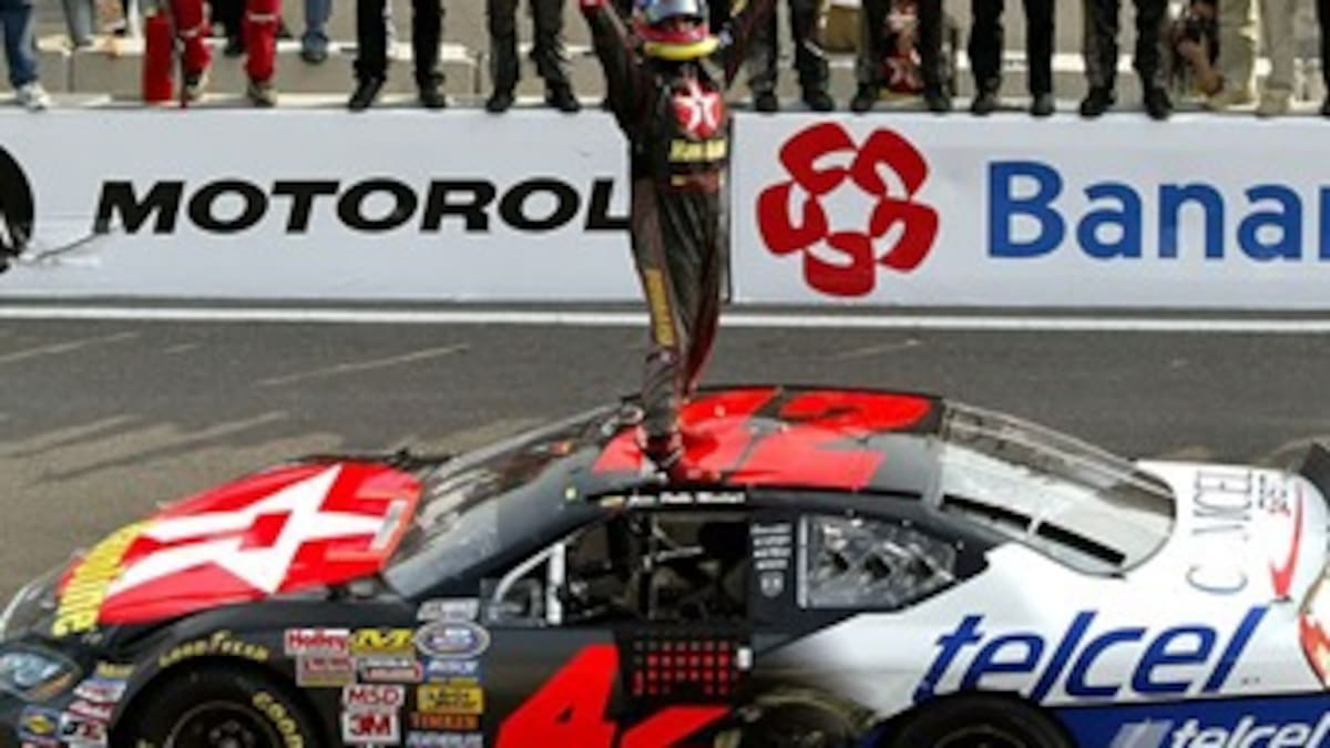 Juan Pablo Montoya, primer extranjero de la historia en clasificar al Chase de la Nascar