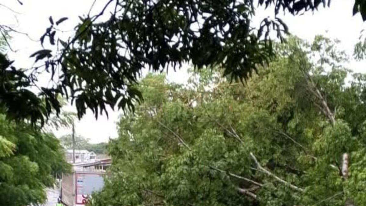 Emergencias en Barranquilla y municipios del Atlántico por fuertes lluvias de este martes