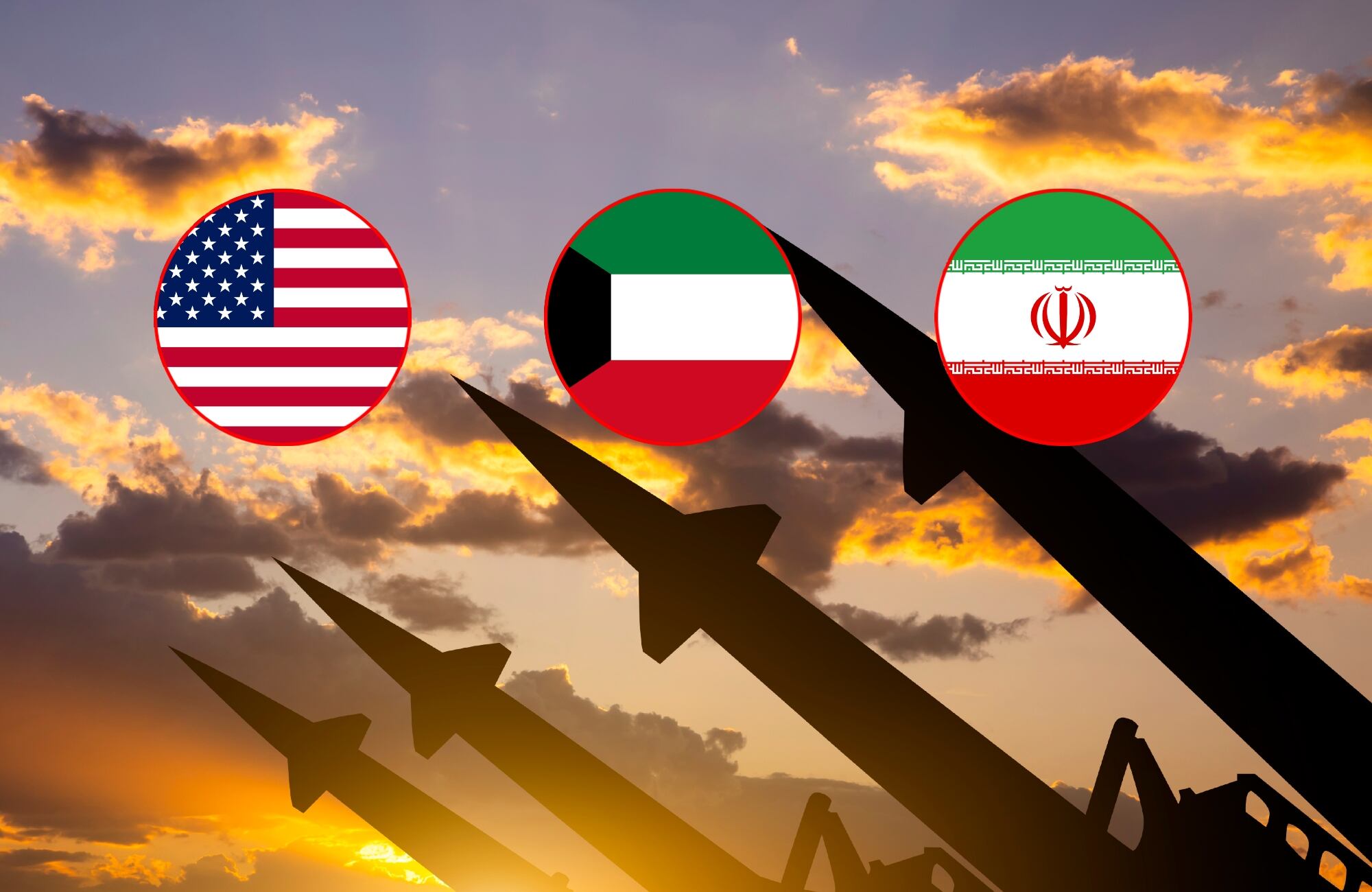 Interceptan dos misiles iraníes dirigidos contra sus tropas en Kuwait. Imagen de referencia | Getty Images