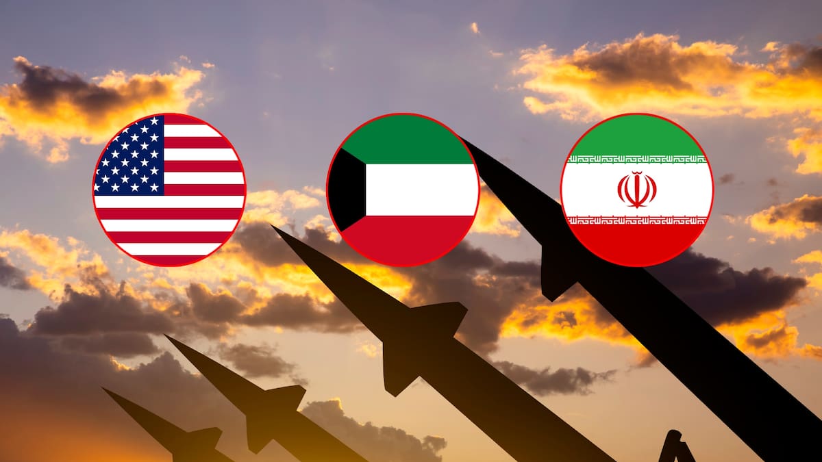 Interceptan dos misiles iraníes dirigidos contra sus tropas en Kuwait