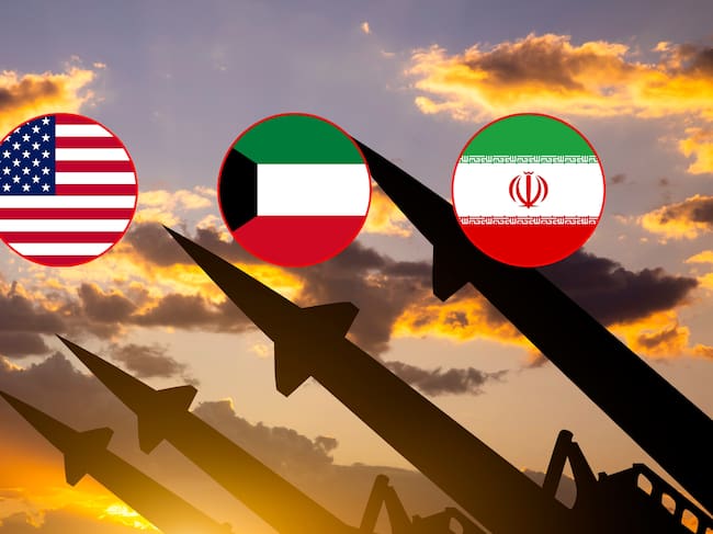 Interceptan dos misiles iraníes dirigidos contra sus tropas en Kuwait. Imagen de referencia | Getty Images