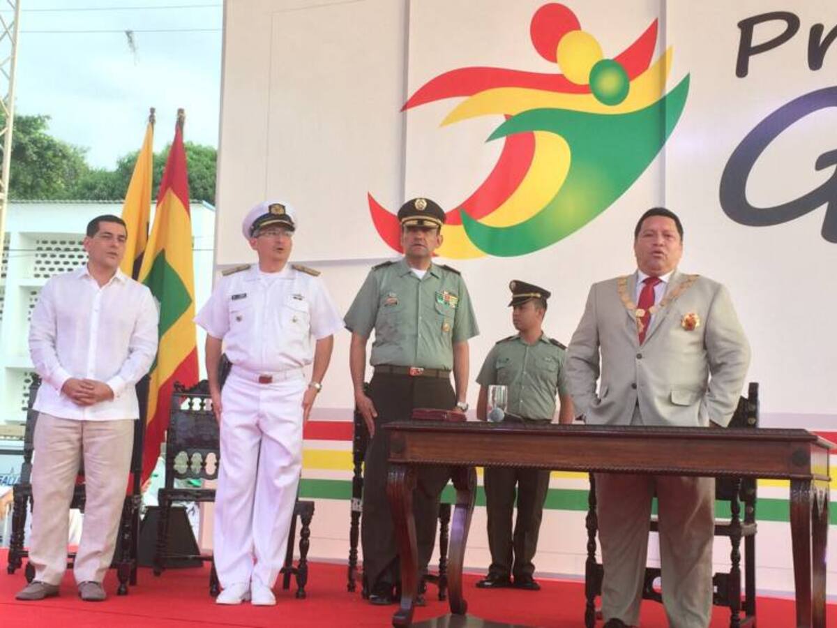 Manuel Vicente Duque se posesionó como Alcalde de Cartagena