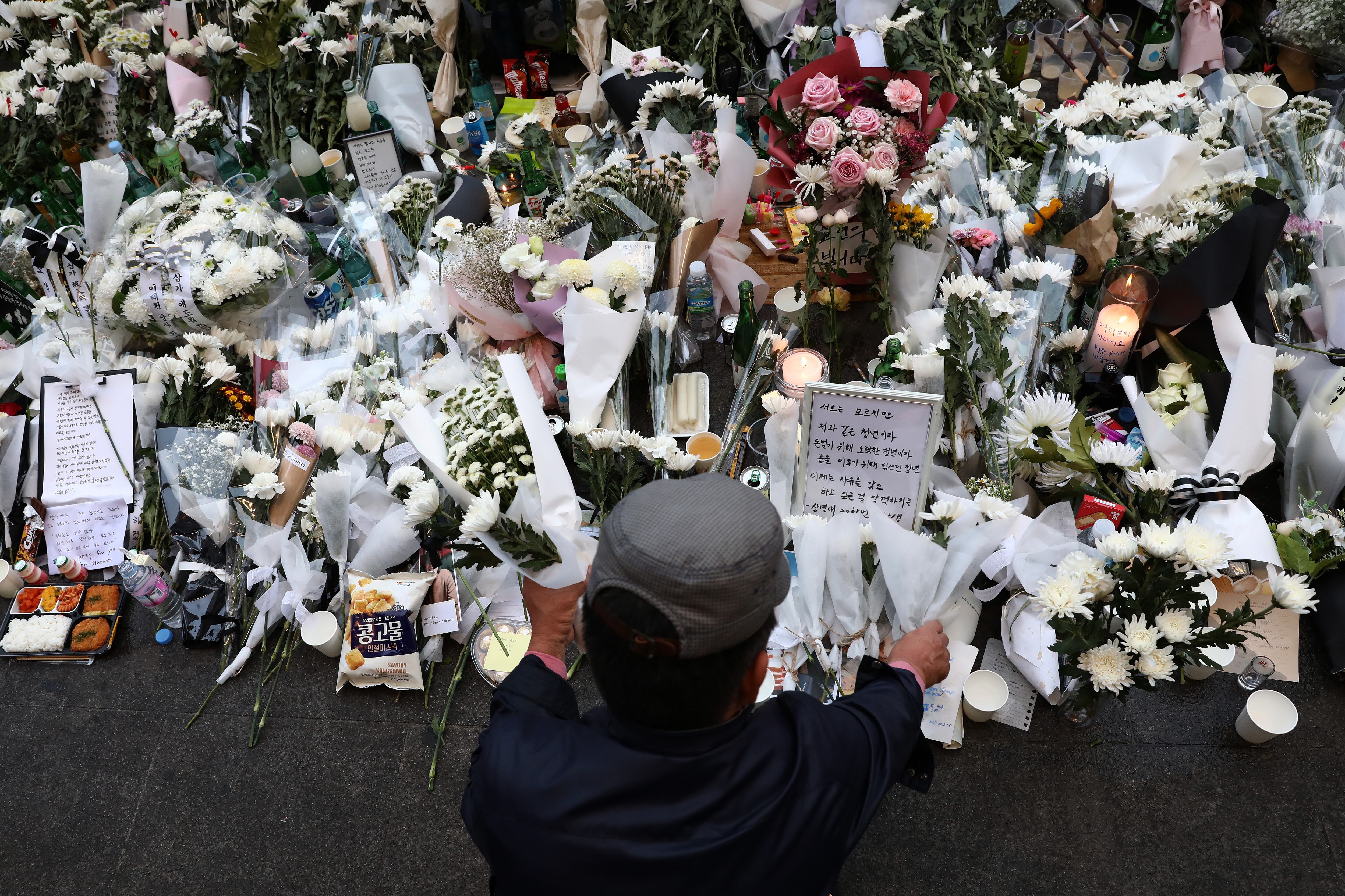 Seúl, Corea del Sur estampida en Halloween - Getty Images