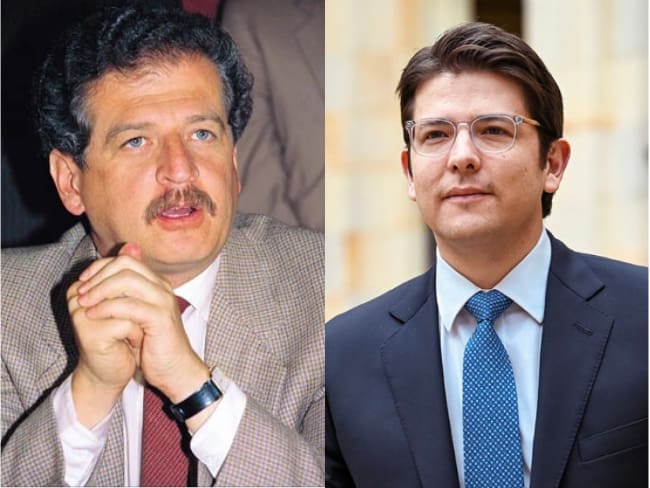 Luis Carlos Galán y Miguel Uribe Turbay